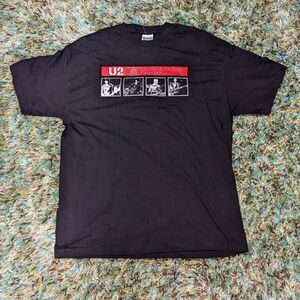 Vintage 2001 U2 Elevation Concert Promo T-shirt